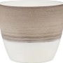 Scheurich Übertopf 950, Ø 11 cm, Espresso Cream, Keramiktopf für Innenbereich.
