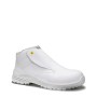 Weißer Jori Sicherheitsstiefel JoClean Slipper Mid ESD S3 Gr. 41 für Arbeiten im OBI Online-Shop.