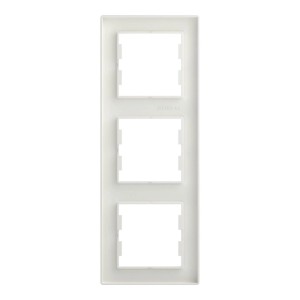 Schneider Electric ASFORA 3-Fach Rahmen Vertikal Weiss EPH5810321D