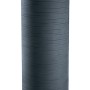 ARVES Regentonne Novara, 500 l, Anthrazit mit Querrillen und Wasserhahn.