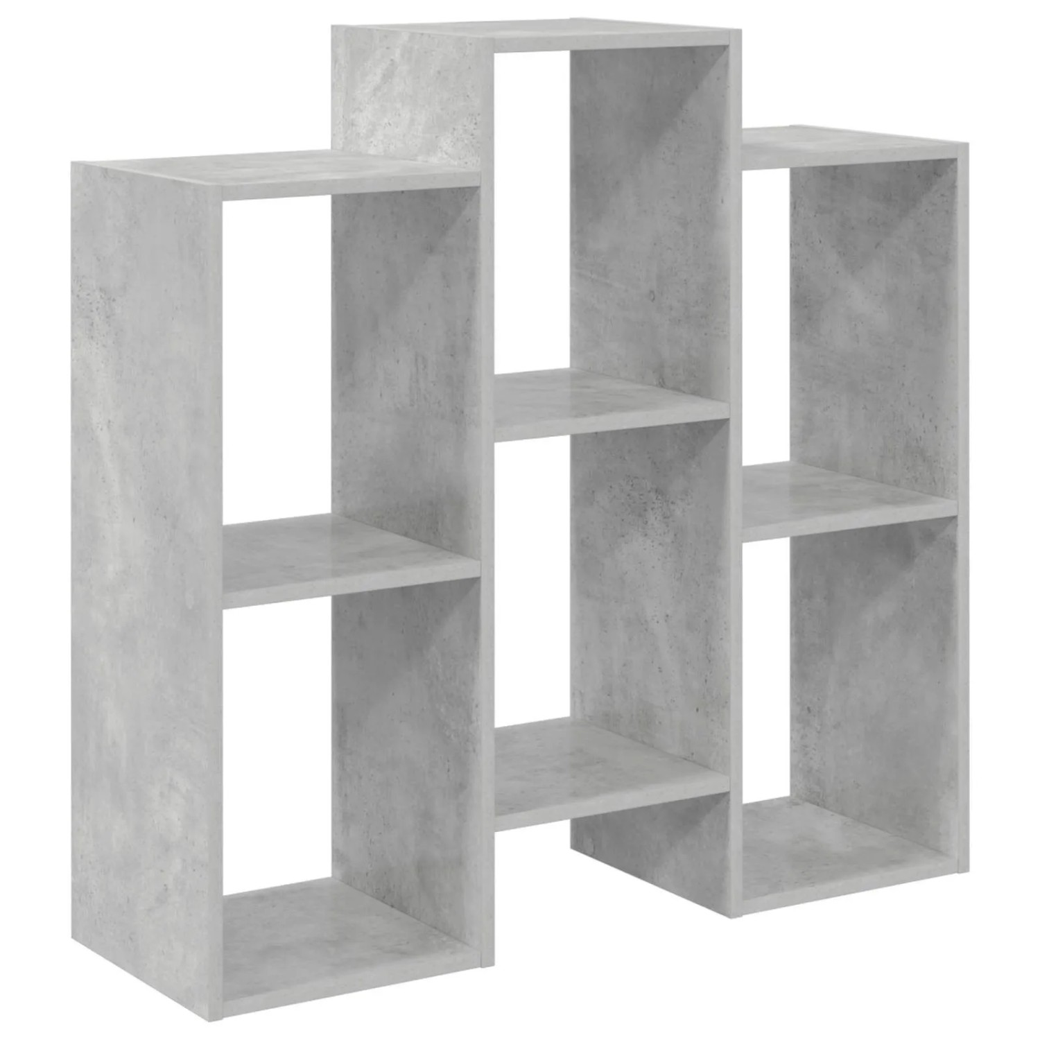 vidaXL Sideboard Beton Grau 90 x 30 x 90 cm 8000407