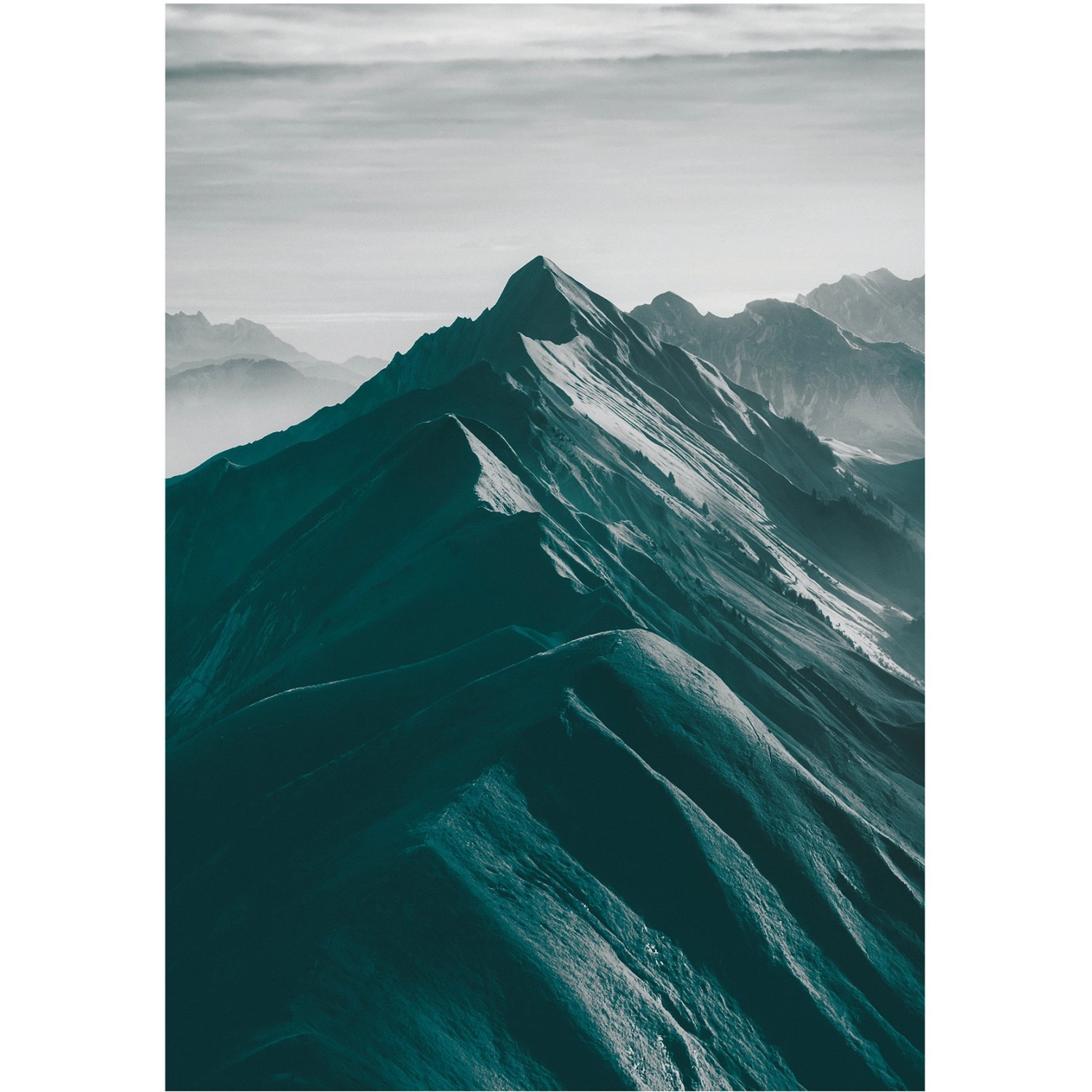 Komar Wandbild Mountains Top 30 x 40 cm günstig online kaufen