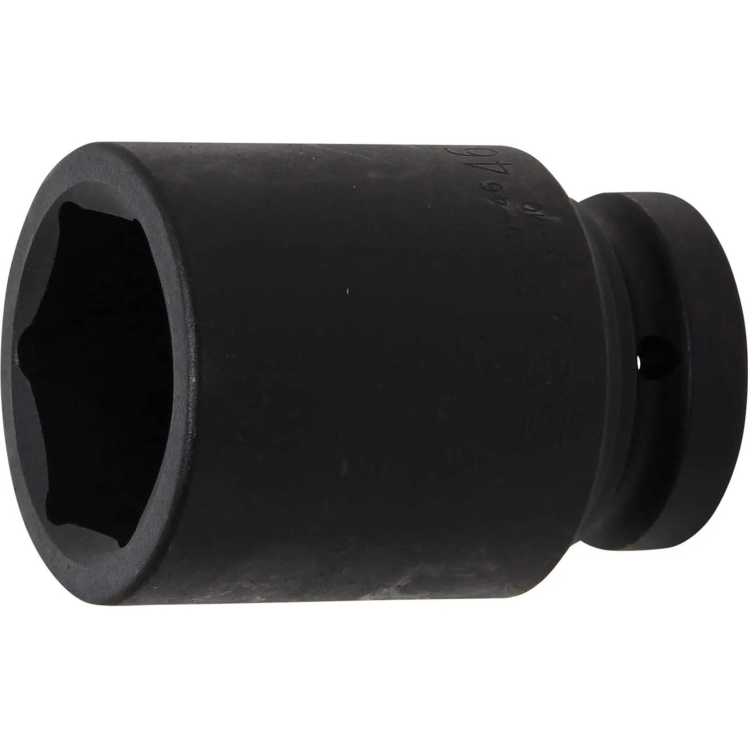 BGS Kraft Steckschlüssel Einsatz Sechskant Tief Antrieb Innenvierkant 25 Mm  1 Zoll  SW 46 Mm 5500 46