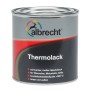 Dose Albrecht Thermolack, schwarz matt, hitzebeständig bis 500°C, für Öfen, Grills und Motorteile.