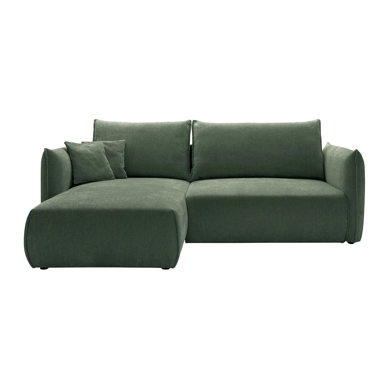 Vente-unique Schlafsofa Carisu Grün 245 cm