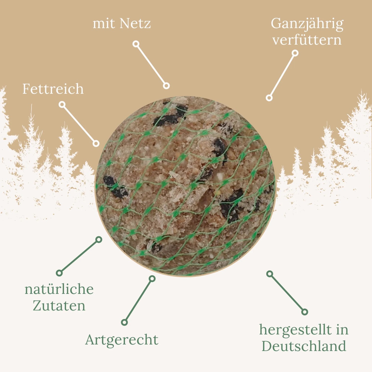 Orni Meisenknödel im Netz mit Sonnenblumenkerne für Wildvögel_3