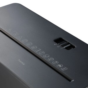 Hama Aktenvernichter Safe X40-B, Schredder mit P4 Sicherheitsstufe, Detailansicht