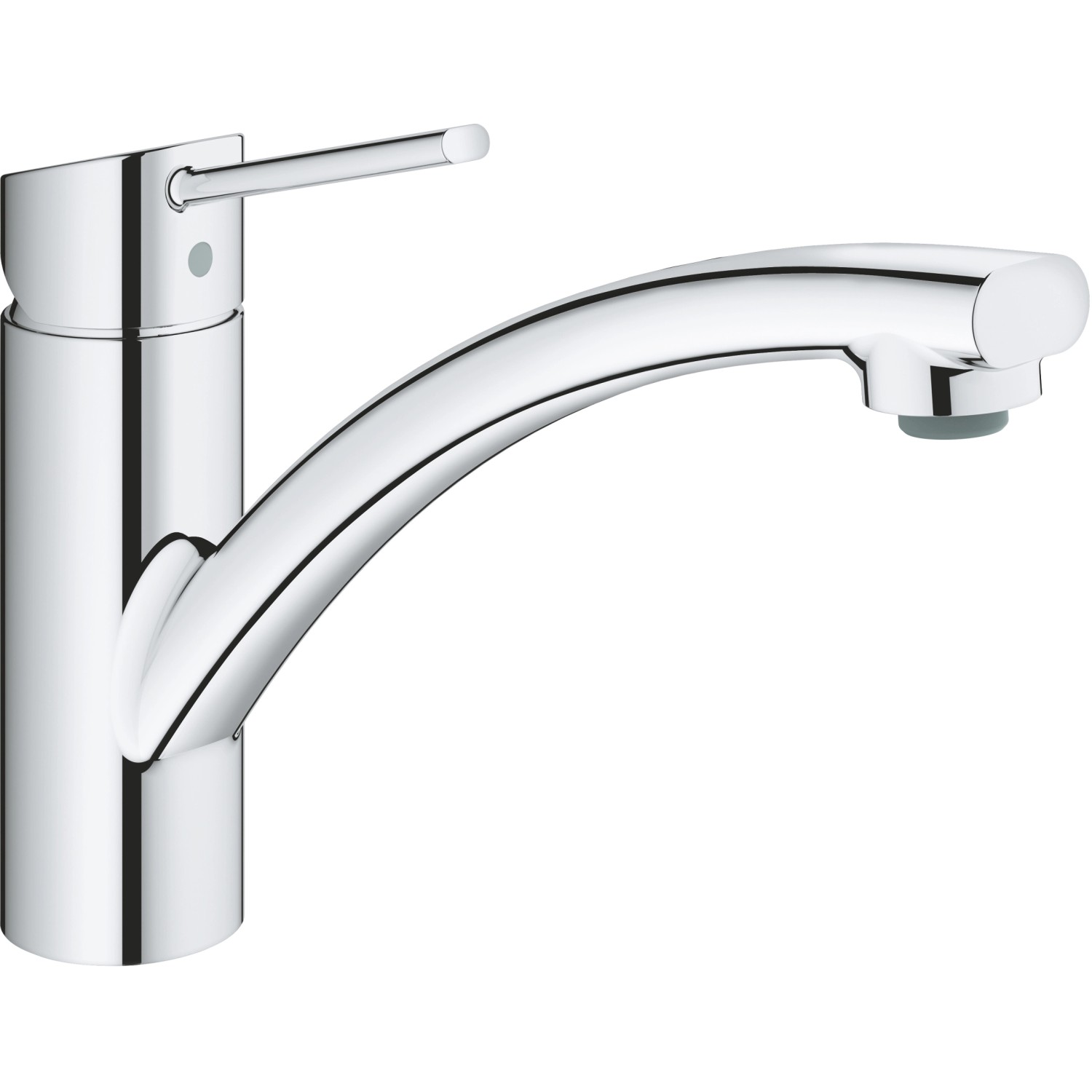 Grohe QuickFix  Einhand-Küchenarmatur Swift DN 15 Niedrig Schwenkbereich Chrom