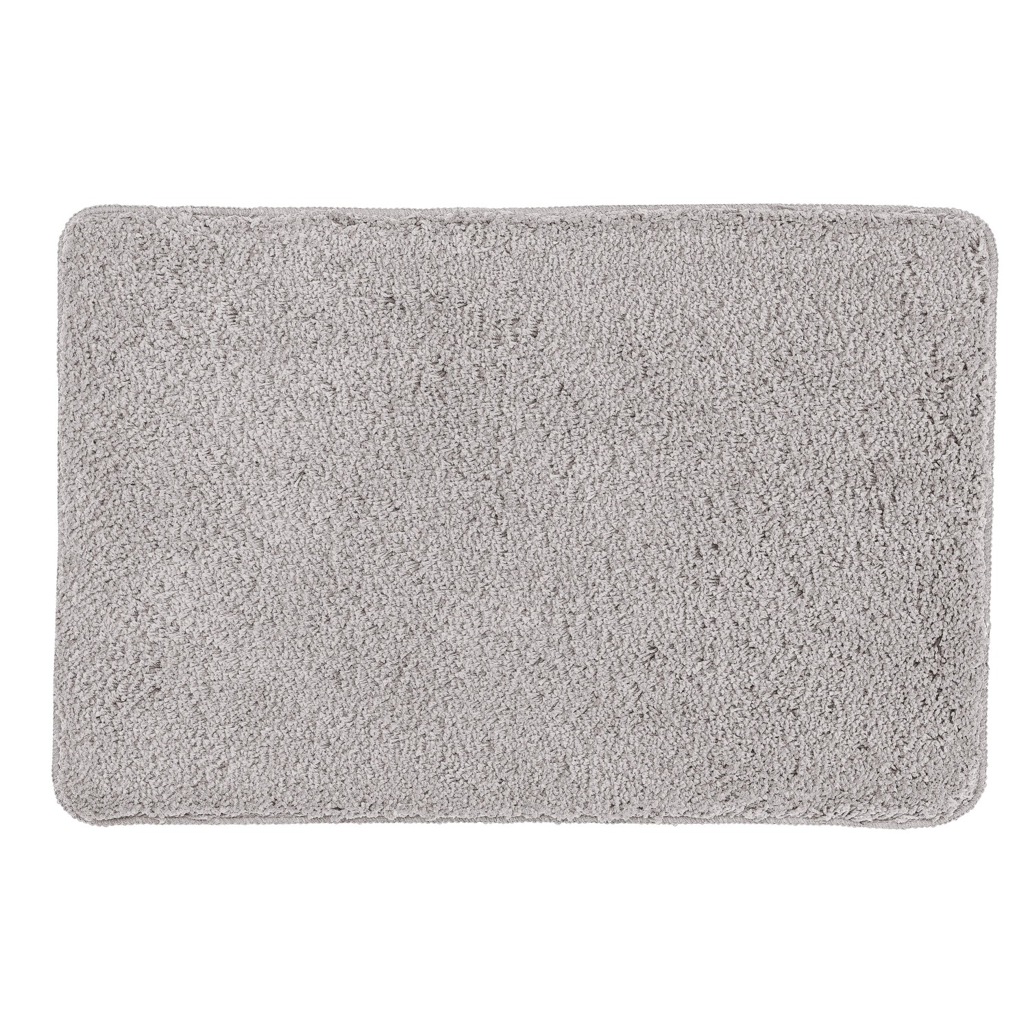Kleine Wolke Badteppich Scott 50 cm x 70 cm Silbergrau