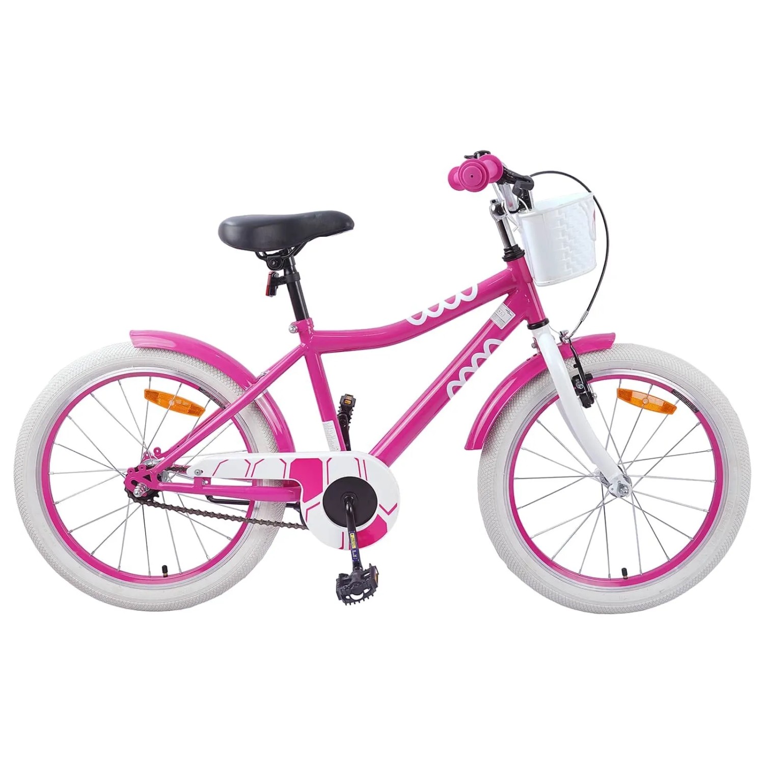 vidaXL Kinderfahrrad 20 Zoll für 6-11 Jahre Alt Rosa 42009536