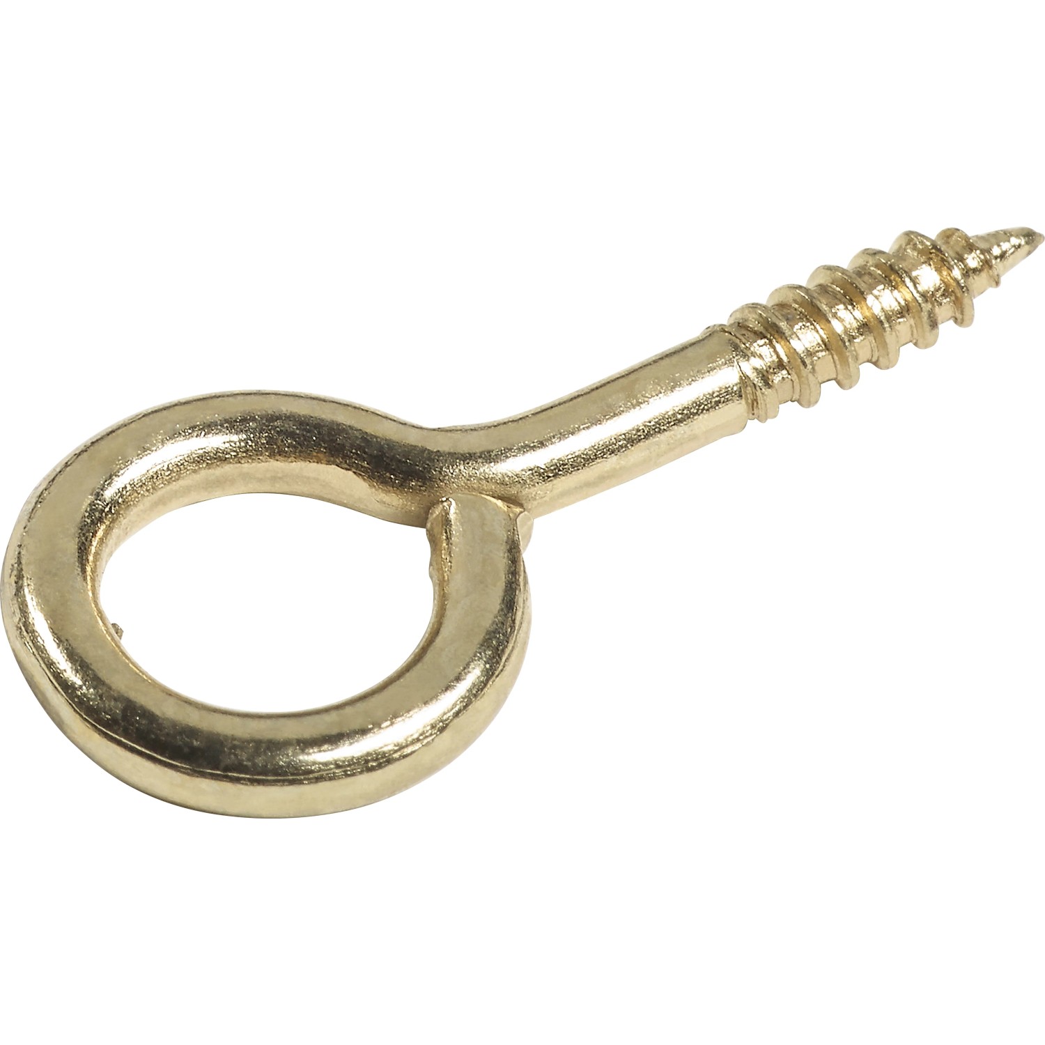 Ringschraube Stahl Vermessingt 8 mm x 1,8 mm 6 Stück