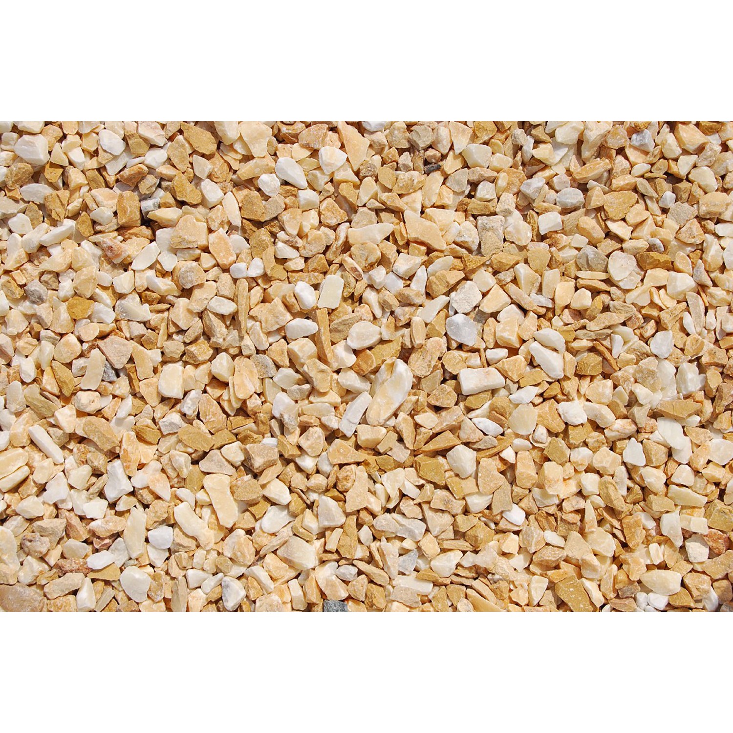 Marmorsplitt Siena-Gelb 9 - 12 mm 1000 kg Big-Bag