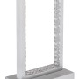 Moderne LED-Tischleuchte Samega aus Aluminium, matt. Dekoleuchte für den Außenbereich mit Touchdimmer.
