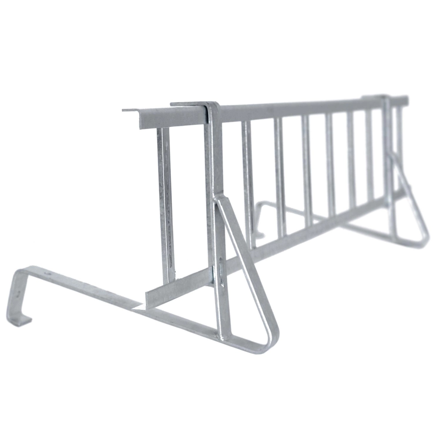 Daprona Schneefanggitter Set 120cm Stahl Silber Schneeschutz Am Dach