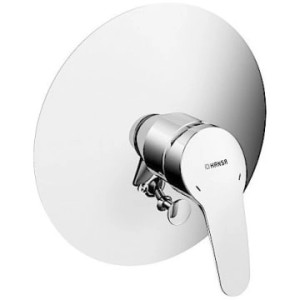 Hansa HANSAMIX Wannenarmatur, Chrom, Einhandmischer mit Umstellung Brause/Wanne.