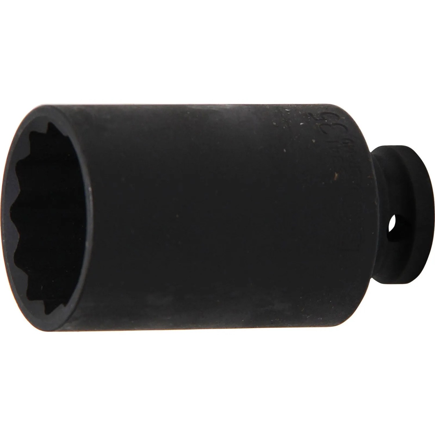 BGS Kraft Steckschlüssel Einsatz Zwölfkant Antrieb Innenvierkant 12 5 Mm  1 2 Zoll  SW 35 Mm 5341