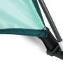 Detailaufnahme: Ecke der Pavillo Strandmuschel Beach Ground mit Fiberglas-Stange.