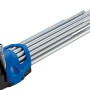 LUX Torx-Stiftschlüssel-Set, 9-teilig, lange Ausführung im Halter.