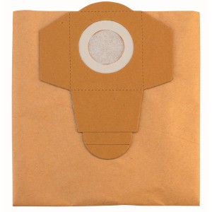 Einhell Schmutzfangsack, 5er-Set, 40 l, für Staubsauger. Filterbeutel aus Papier mit Öffnung.