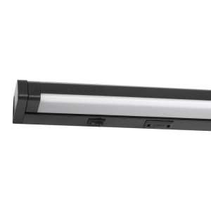 Eglo LED-Unterbauleuchte Russcallo Schwarz 87 cm mit Schalter und CCT.