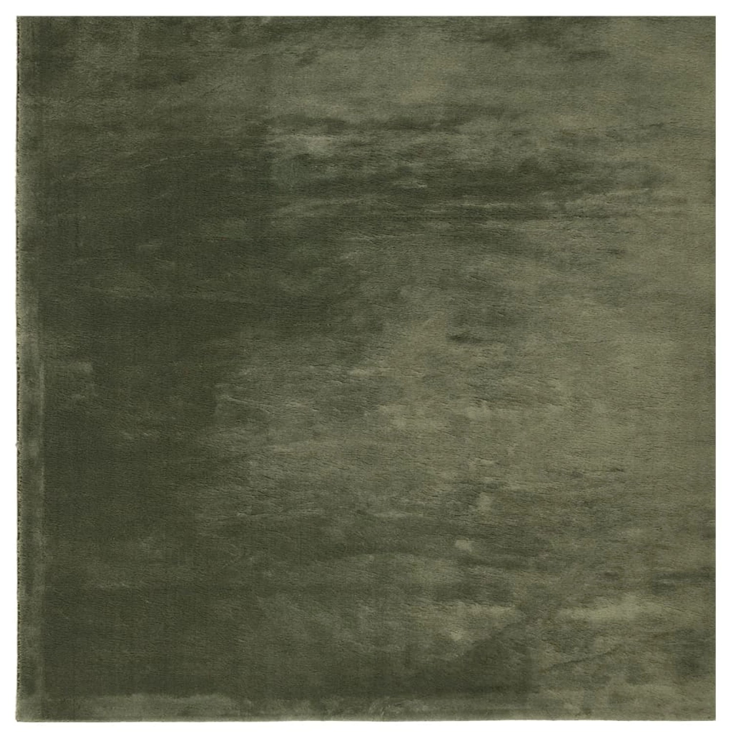 vidaXL Teppich Huarte Kurzflor Weich Und Waschbar Wald 160x160 Cm 1932610 günstig online kaufen