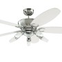 WESTINGHOUSE Deckenventilator Arius, 132 cm, Chrom, mit Beleuchtung und Fernbedienung.