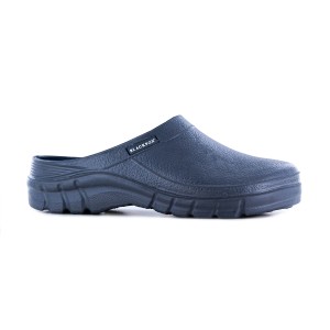 Dunkelblaue Blackfox Clog Evasion Gr. 41 Gartenclog mit herausnehmbarer Sohle.