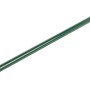 Grüne Zaunstrebe mit Schelle (Ø 34 mm, 1750 mm) zur Zaunpfahl-Stabilisierung.