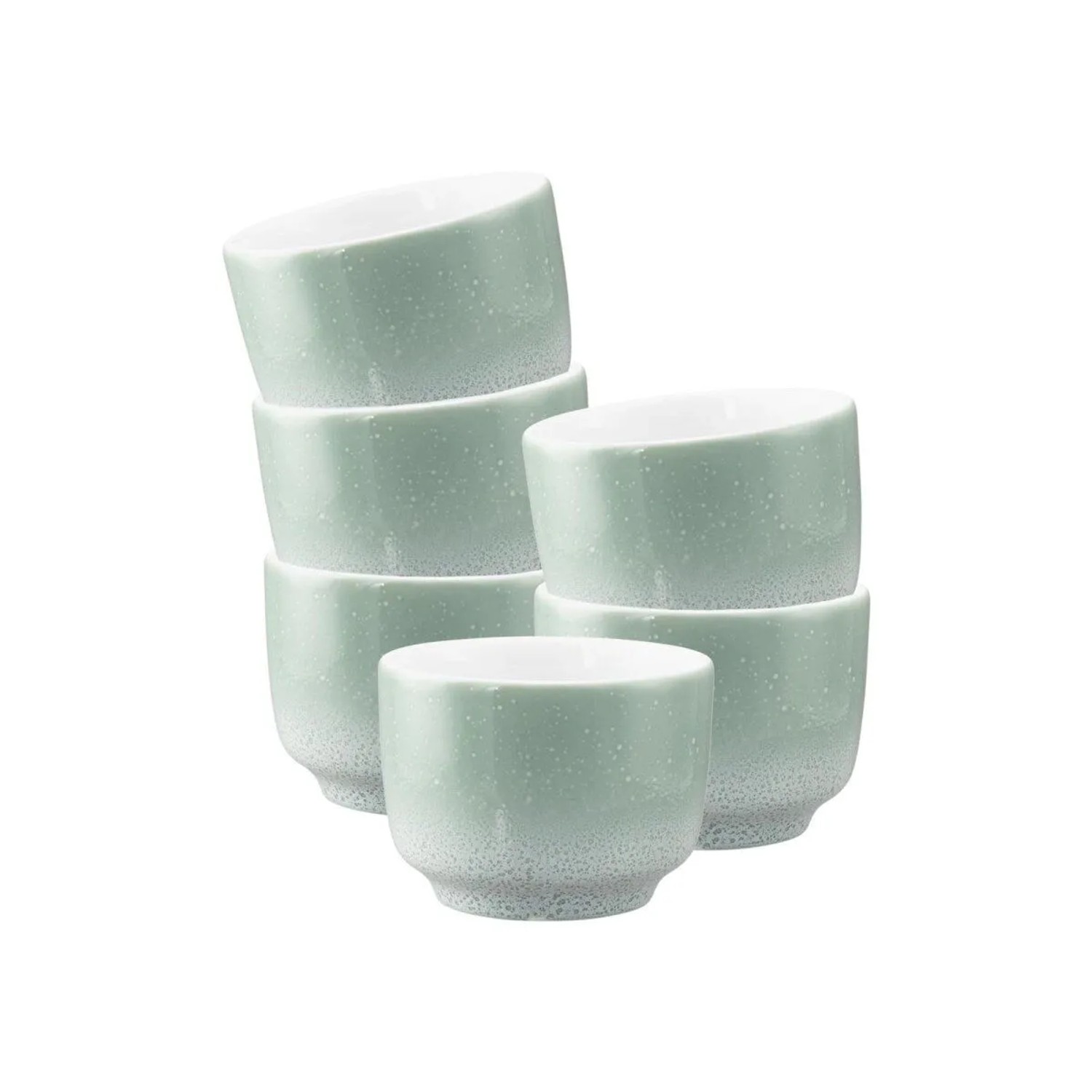 Seltmann Weiden Sento Home Kaffeetasse ohne Henkel 210 ml 6er Set Aura Mint