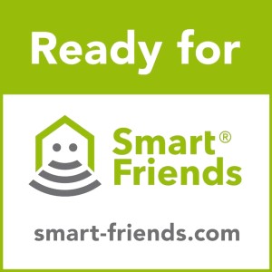 Smart Friends Logo für Schellenberg Smart Home Außen-Funk-Steckdose