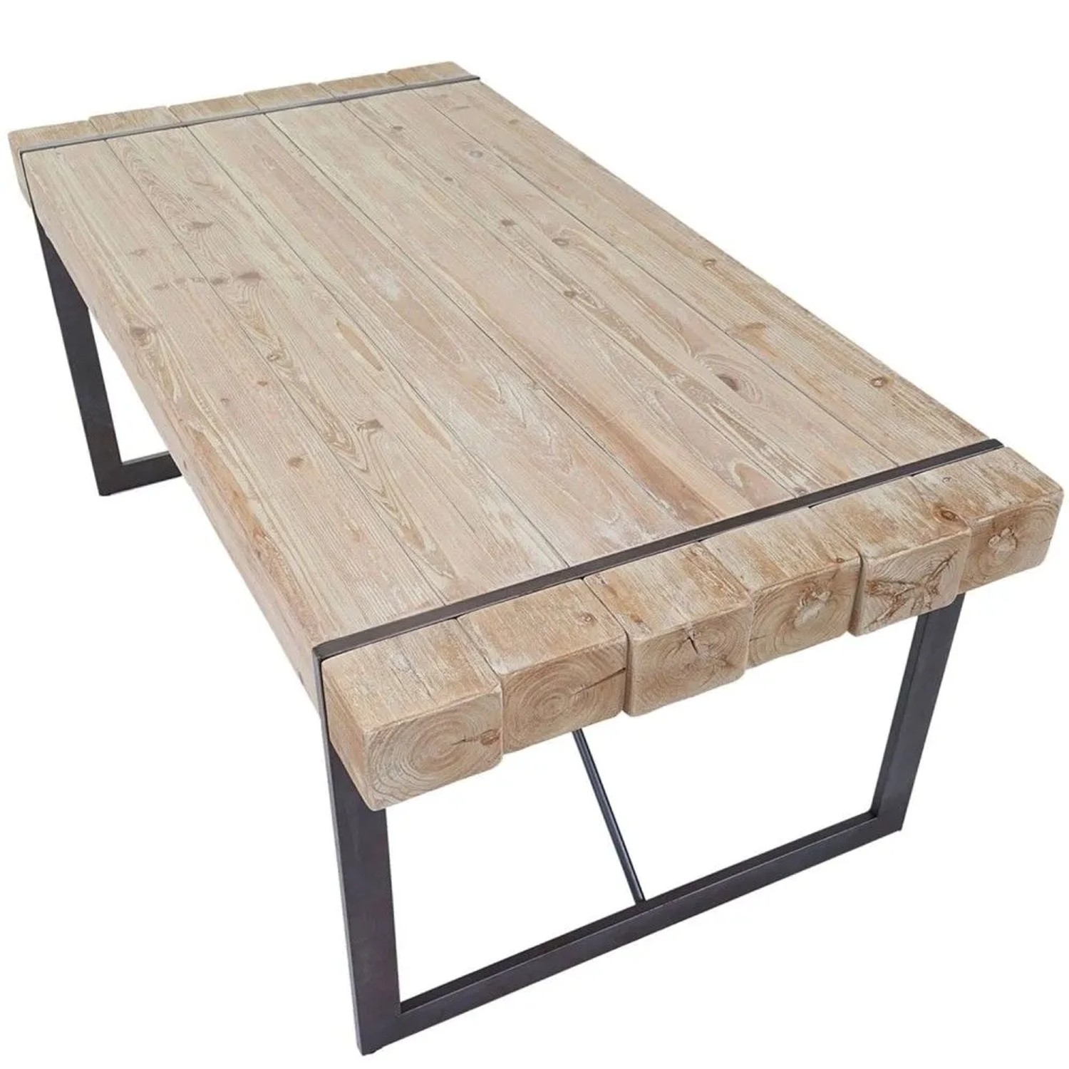 MCW Esszimmertisch A15 Naturfarben 80x200x90cm
