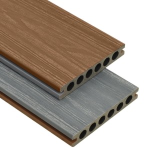 vidaXL WPC Terrassendielen mit Zubehör Braun und Grau 40 m² 4 m 3070476