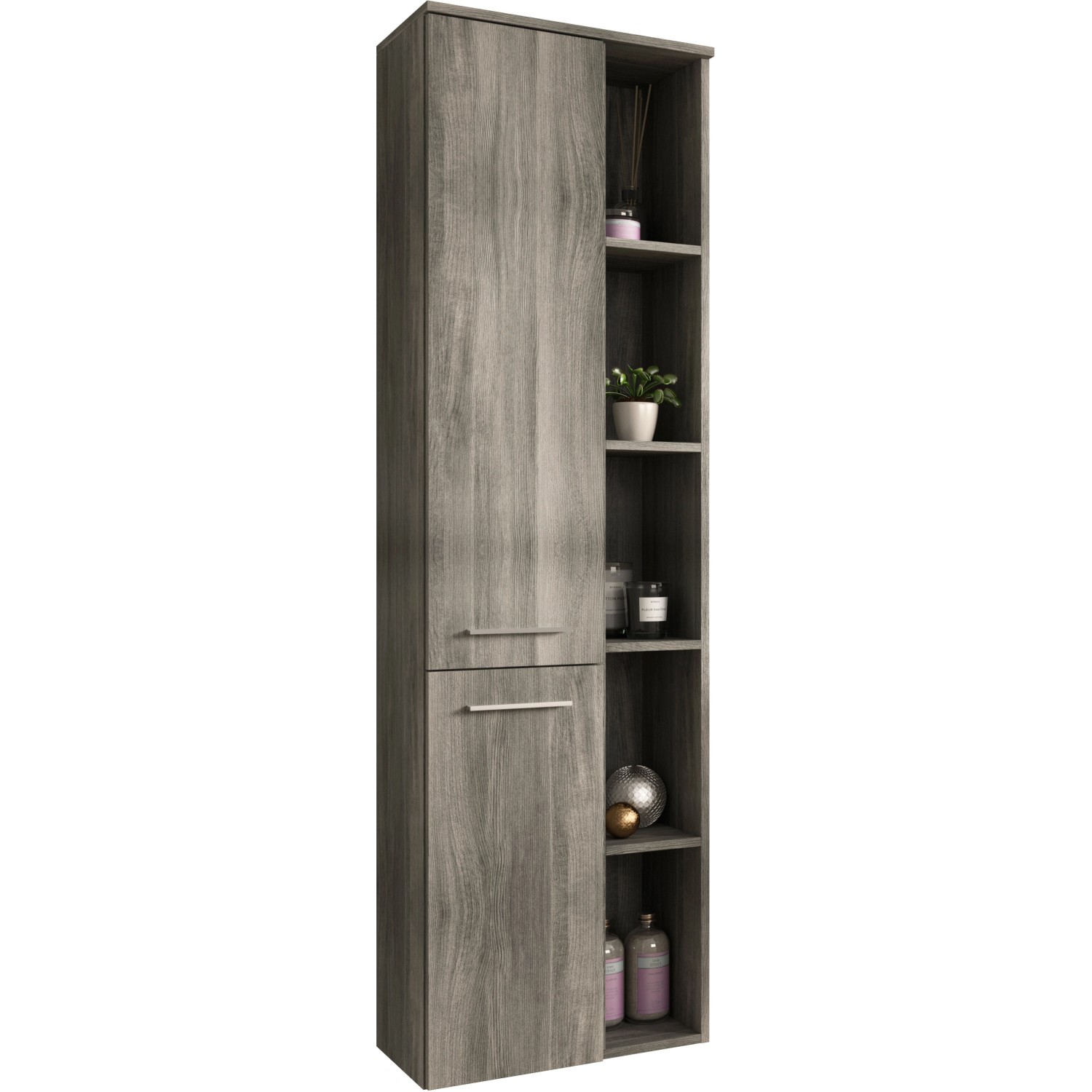 ebuy24 Badezimmerspiegelschrank York Badschrank wandhängend 1 Tür, 5 Ablage günstig online kaufen