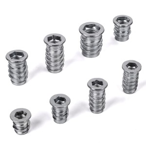 SOTECH 100 Stück Einschraubmuffen M10 x 20 mm