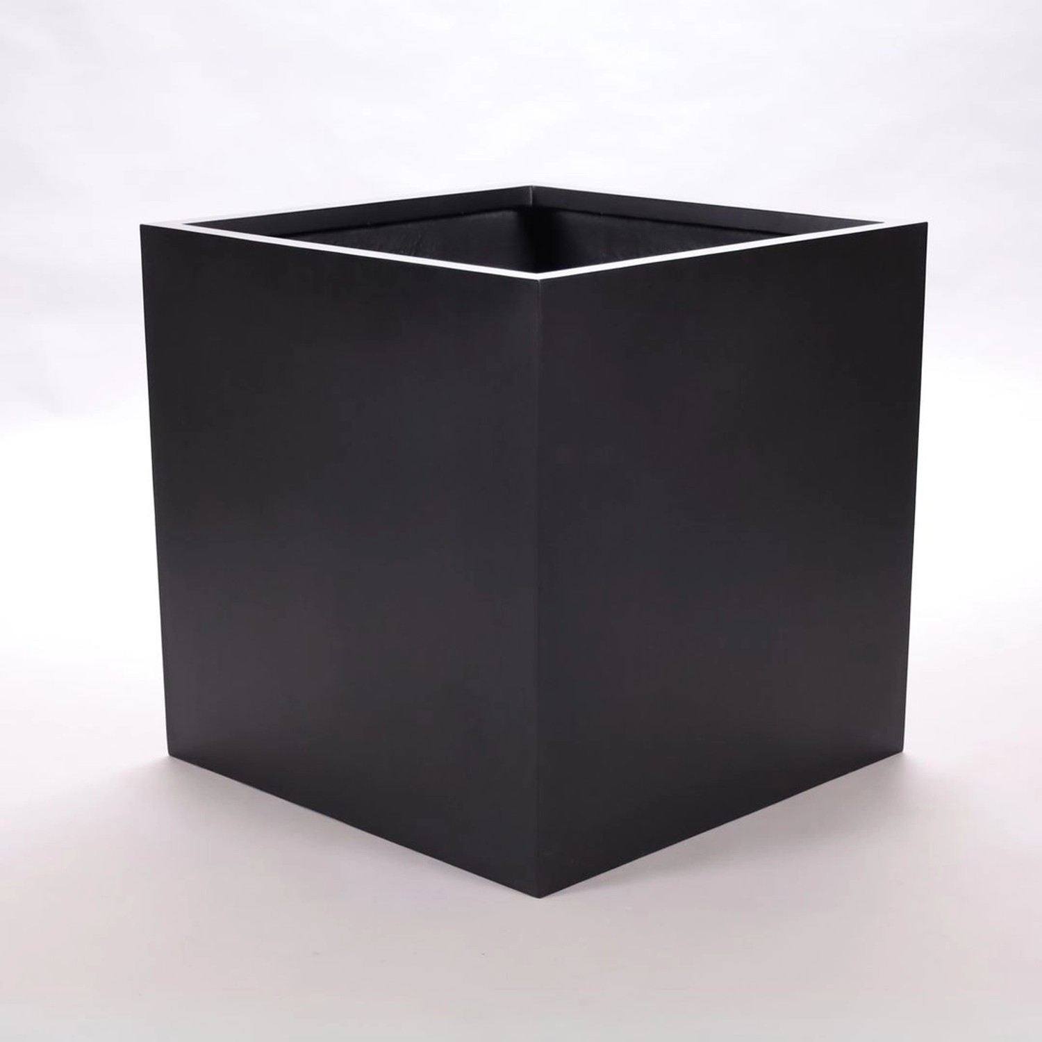 Elegant Einrichten Pflanzkübel Fiberglas Quadratisch 60x60x60cm Elegant-Sch günstig online kaufen