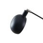 Detailaufnahme: Schwarze Lindby Bogenleuchte Jewa, 5-flammige Design-Stehlampe aus Metall.