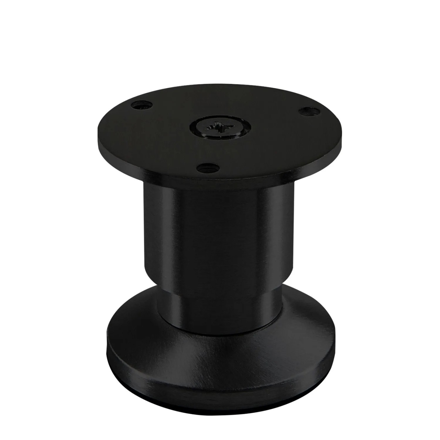 SOTECH Möbelfuß ALPHA Schwarz Eloxiert Höhe 50 mm