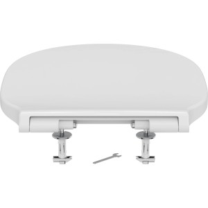 Weißer Ideal Standard WC-Sitz Connect Air mit Softclosing und Wrapover-Design.