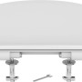 Weißer Ideal Standard WC-Sitz Connect Air mit Softclosing und Wrapover-Design.