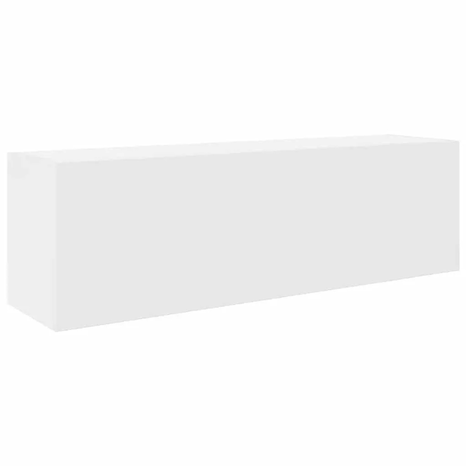 vidaXL Bad-Wandschrank Weiß 100x25x30 cm Holzwerkstoff 860094