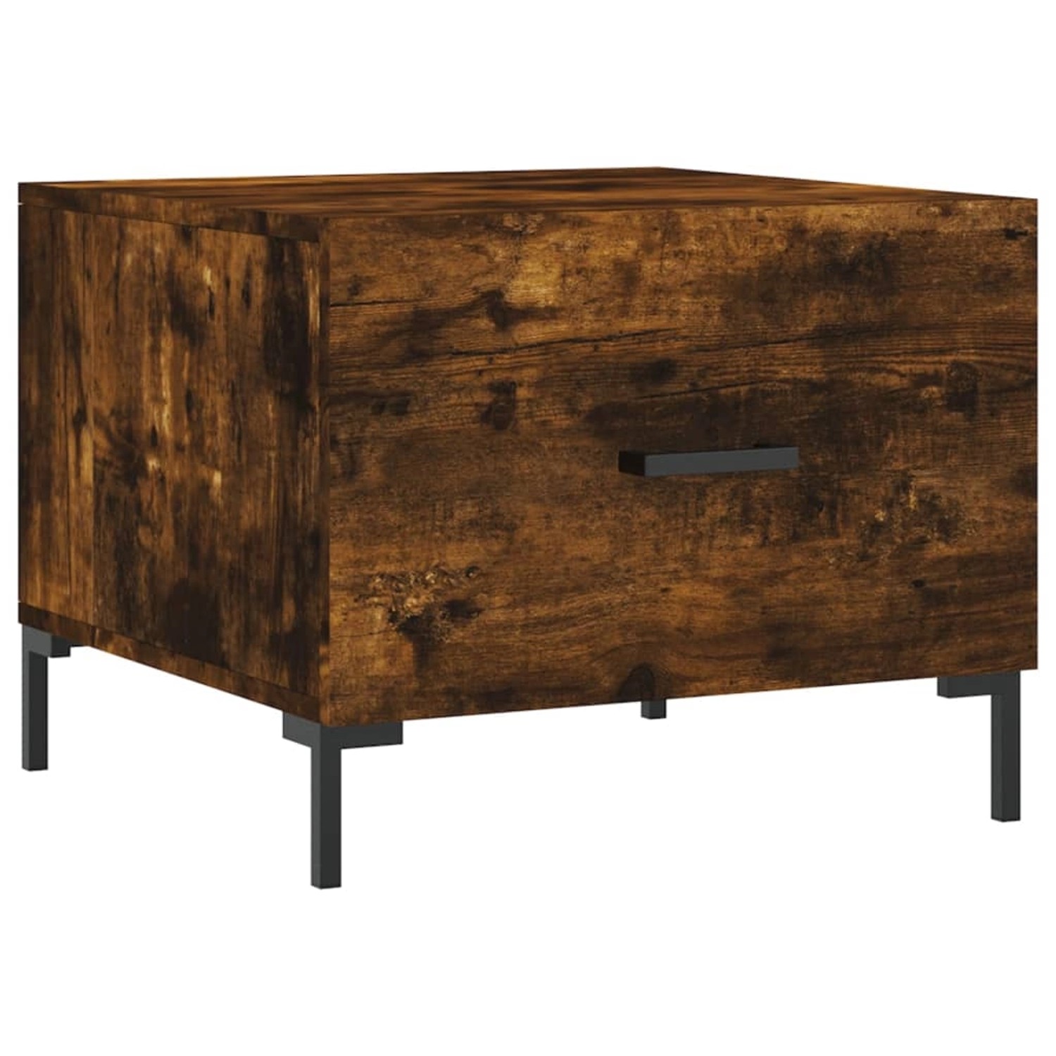vidaXL Couchtisch Räuchereiche 50x50x40 cm Holzwerkstoff 829406 günstig online kaufen