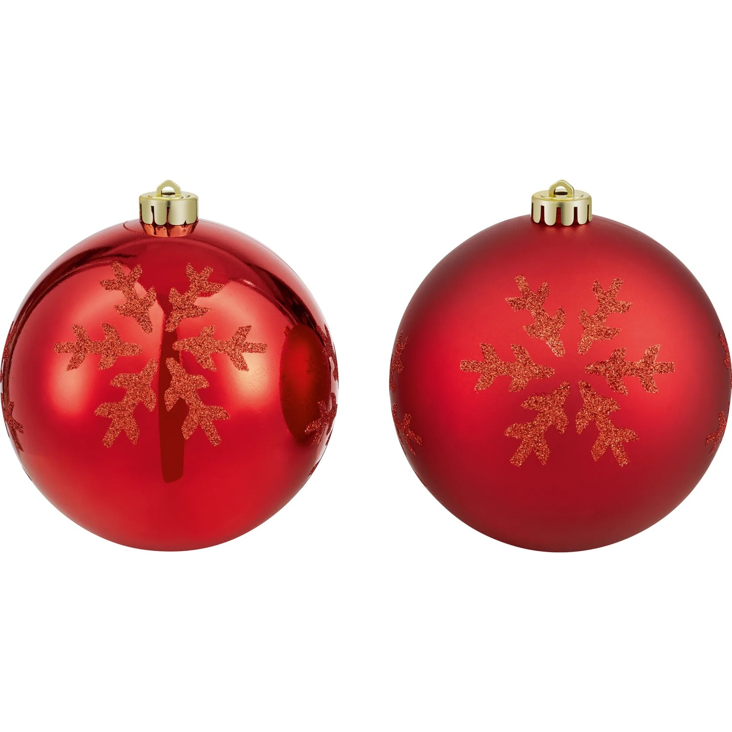 Weihnachtskugel Rot Ø 14 cm