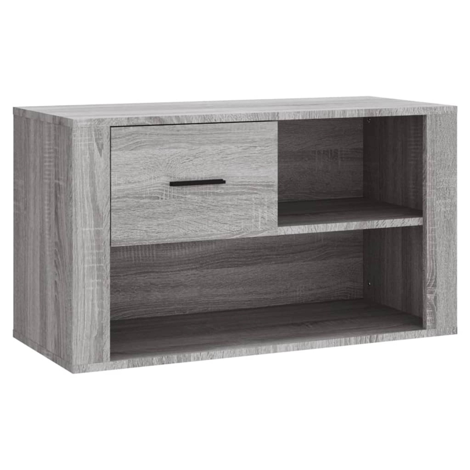 vidaXL Schuhschrank Grau Sonoma 80x35x45 cm Holzwerkstoff 816758