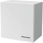 Flex-Well Oberschrank Lucca, 60 cm, weiß, mit Bügelgriff. Küchen-Hängeschrank für mehr Stauraum.