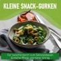 Schale mit frischem Salat aus kleinen Snack-Gurken, Oliven, Käse und Dill. Ideal für den Anbau von Fruchtgemüse.