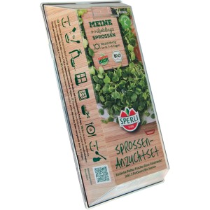 Rauke Starterset für Keimsprossen im Anzuchtset von Sperli. Einfache Sprossenanzucht für zu Hause.