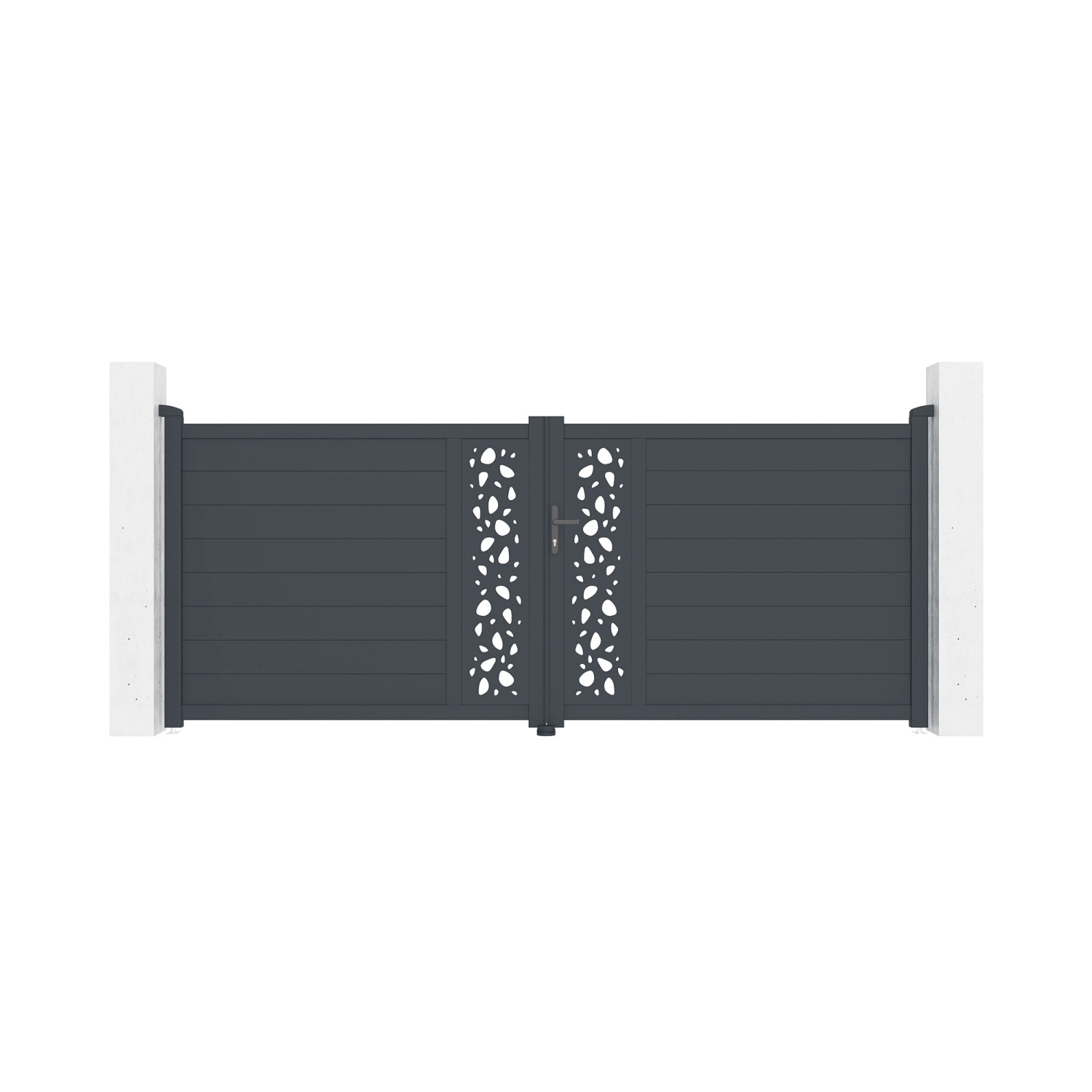 Casanoov Flügeltor Elektrisch Sunny 350x140cm & Drehtorantrieb Bunker B500 günstig online kaufen