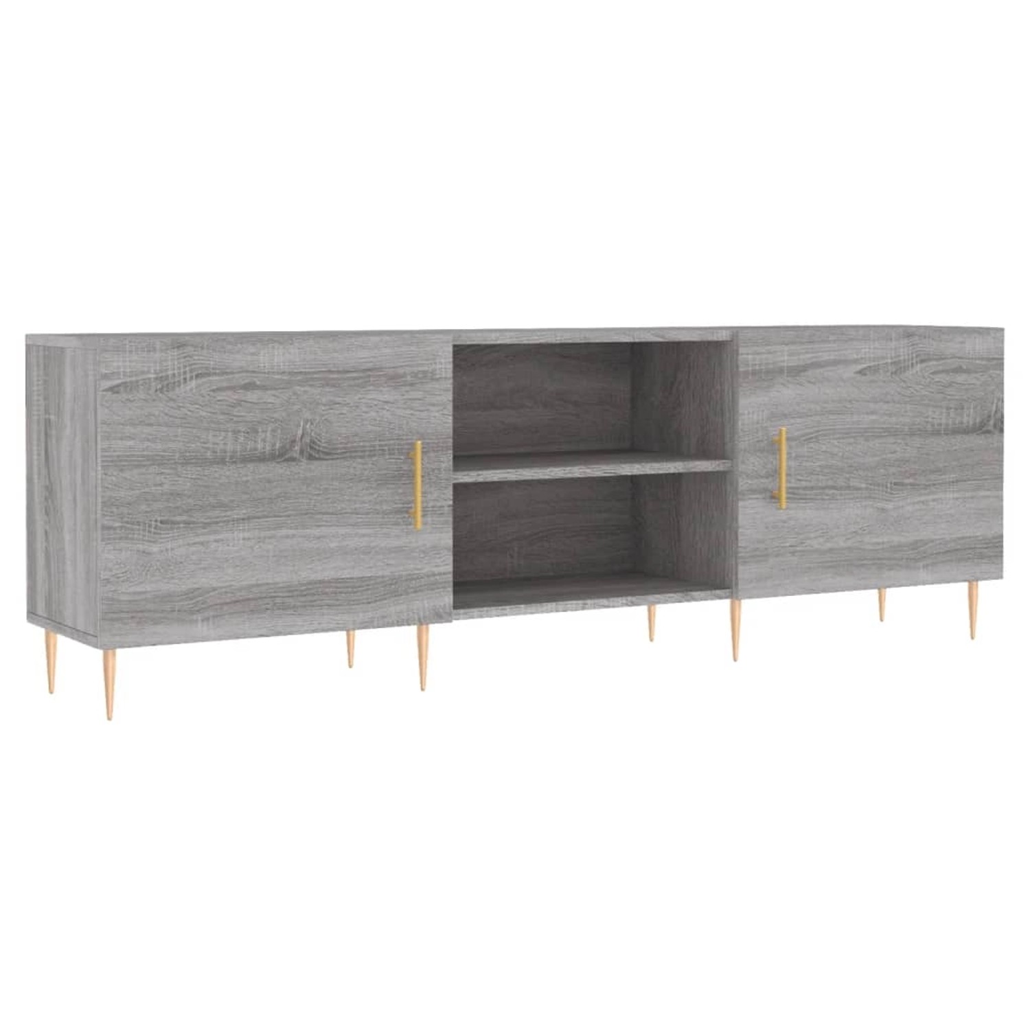 vidaXL TV-Schrank Grau Sonoma 150x30x50 cm Holzwerkstoff 829090 günstig online kaufen