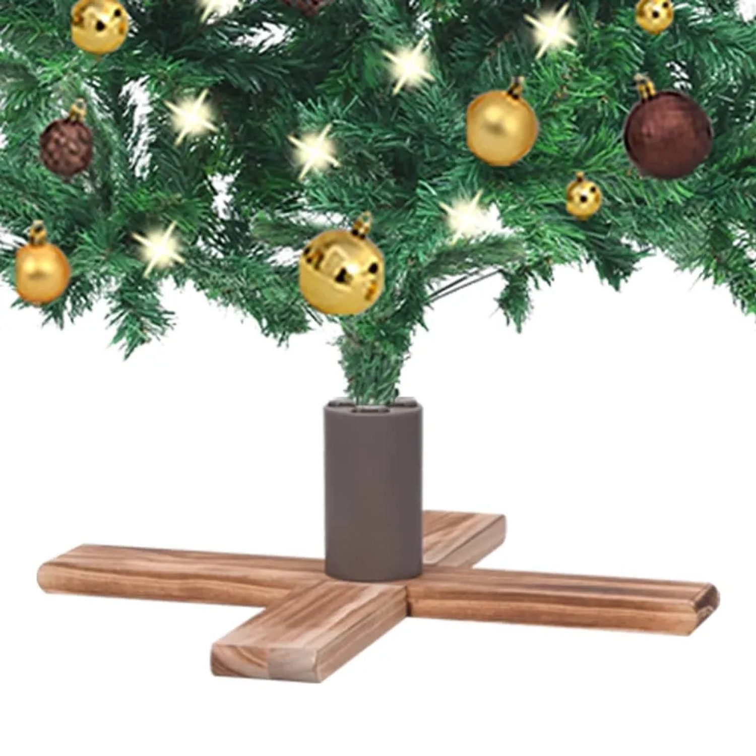 vidaXL Christbaumständer für künstlichen Weihnachtsbaum 54x54x16 cm kaufen bei OBI