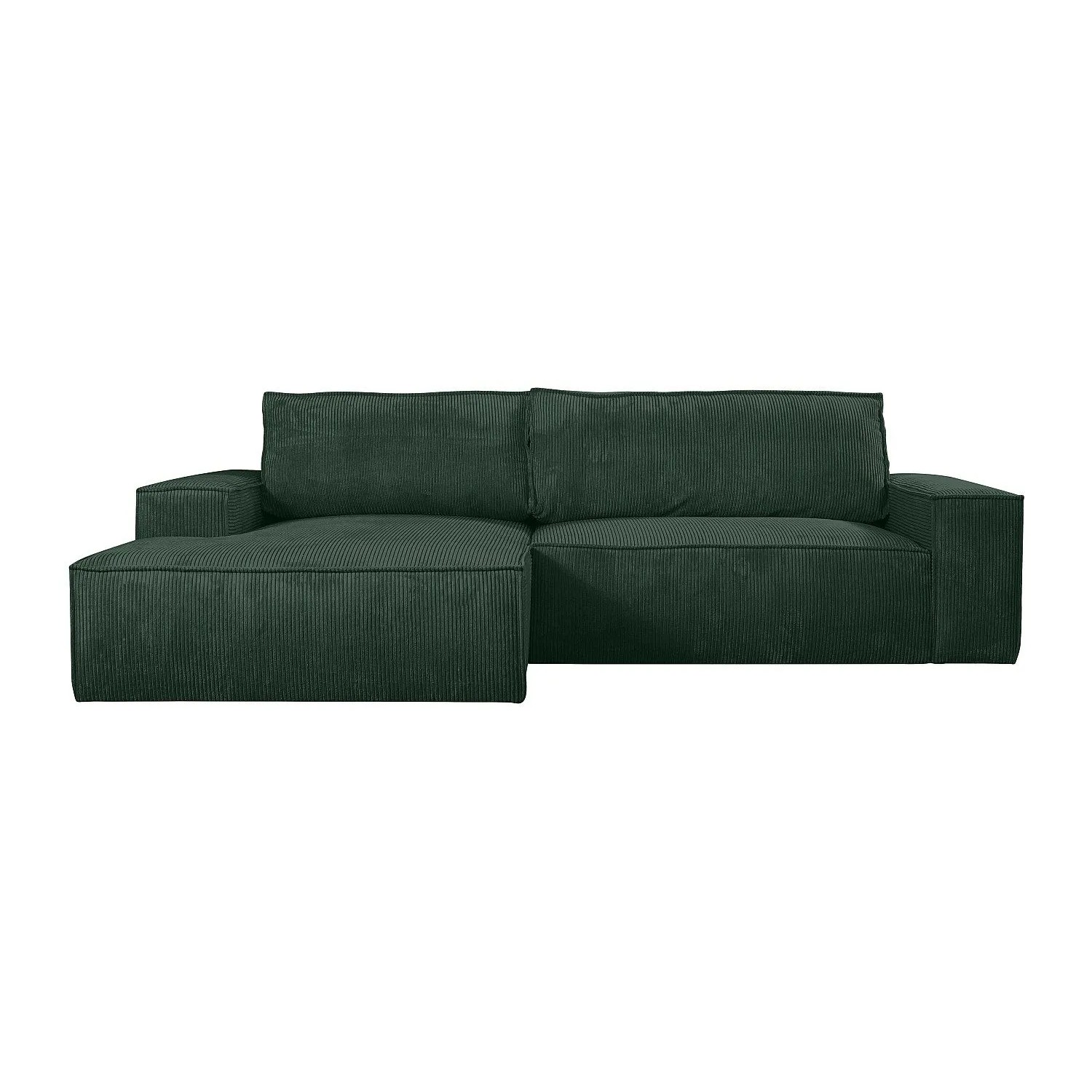 Vente-unique Schlafsofa Amelia Tannengrün 267 cm